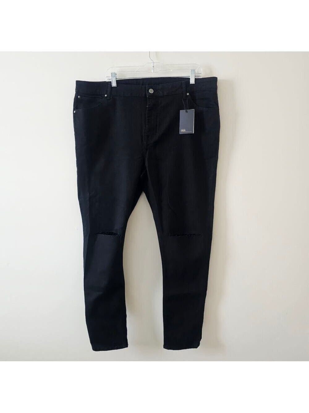 Asos Black Men Jeans Size 44x34